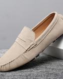 Men Casual Shoes Fashion Male Shoes Suede Soft Loafers Leisure Moccasins Slip On Mens Driving Shoes Man Lazy Shoe Size 