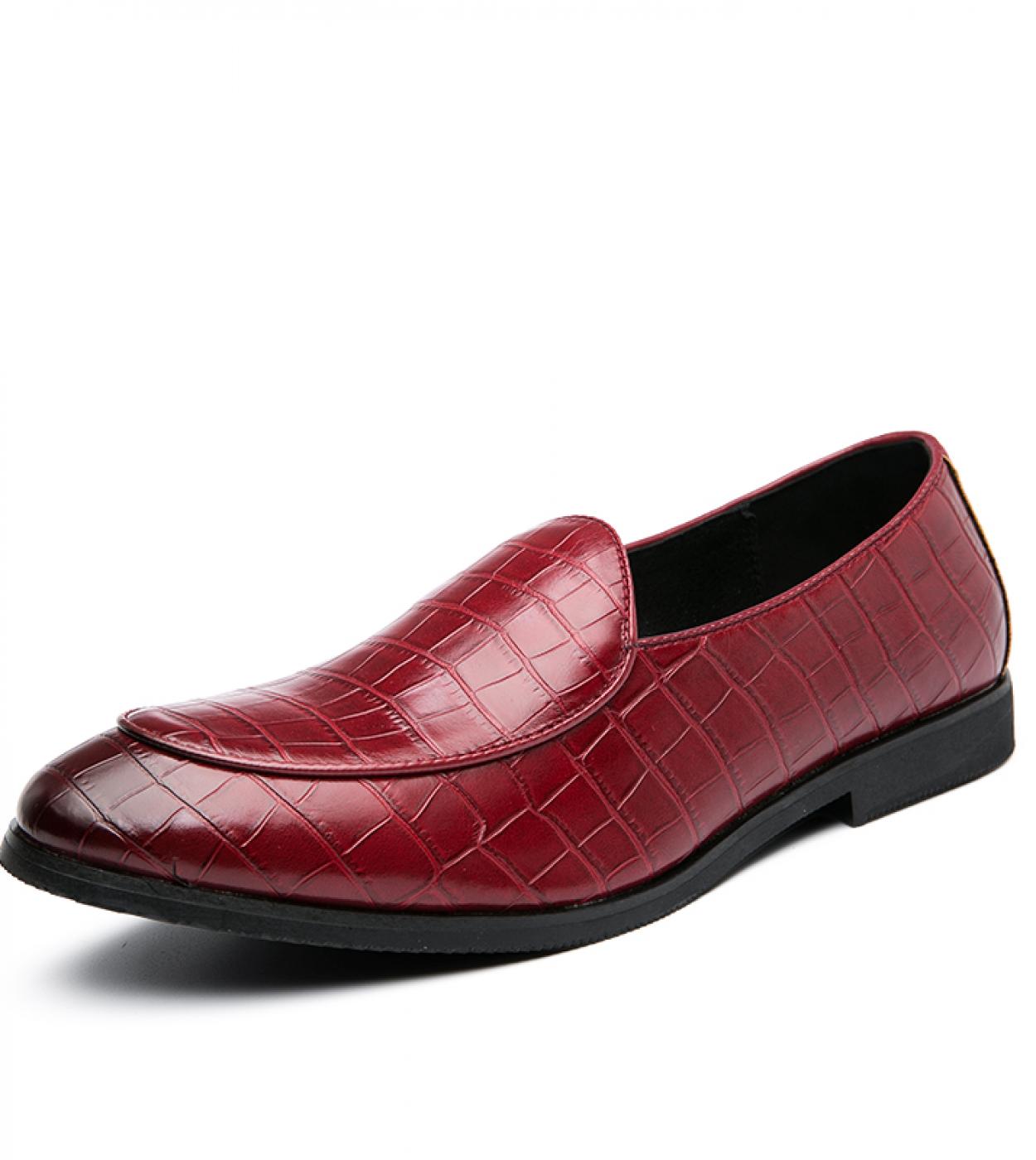 Mocasines rojos para clearance hombre