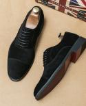 Jumpmore Pointed Toe Leather Shoes Men Formal Business Leather Shoes Size 38 46