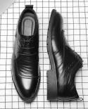 Jumpmore Cow Leather Laceup Formal Business  Casual Leather Shoes Size 3844  Mens Dress Shoes