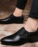 Jumpmore Pointed Toe Shoes Men Casual Leather Shoes Size 38 48mens Casual Shoes