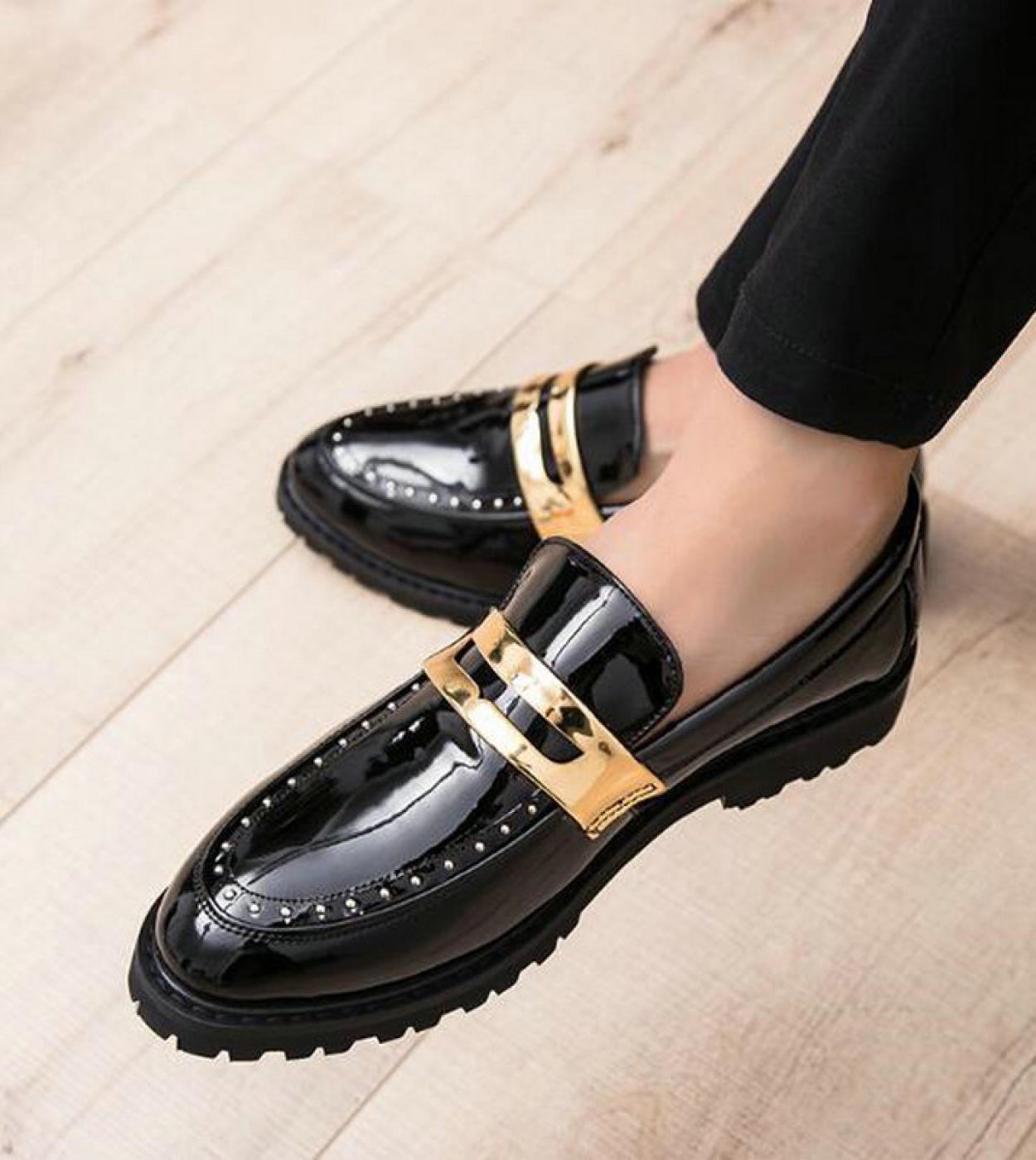 Zapatos formales sin cordones hot sale