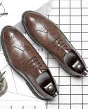 Big Size Fashion Luxury British Brand Mens Leather Shoes Wedding Business Dress Shoe For Young Man Nightclubs Shoes  Ne