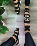 Summer Casual Nylon Cross Cool Women Shoes New Trend Sandals Women Wedges Platform Candy Color Ladies Hemp Shoes Ladies 