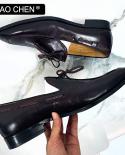 Luxury Brand Men Leather Shoes Black Brown Tassel Loafers Slip On Classic Mens Dress Shoes Wedding Office Casual Shoes F