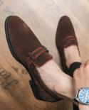 جديد المخملية سويدي لوبوتان ربيع الرجال أحذية رسمية رائعة مريحة حزب عارضة الرجال الشقق أكسفورد أحذية