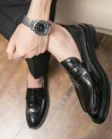 Zapatos formales New Mens Penny Loafers Zapatos de moda Mocasines para hombres Vestido de lujo Zapatos casuales 37 45 Oxford Sh