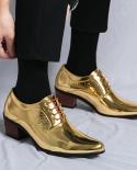 Mens Formal Shoes Tudor Gold Mens Leather Oxford Shoes Italy 2023 Dress Shoes Wedding Lace Up Leather Business Shoes  M