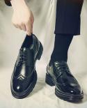 נעלי חליפת ברוג יוקרתיות לגברים קזואל פורמלית עסקית נעלי עור שחורות חומות נעלי חתונה שמלת איטלקית נעל משתה