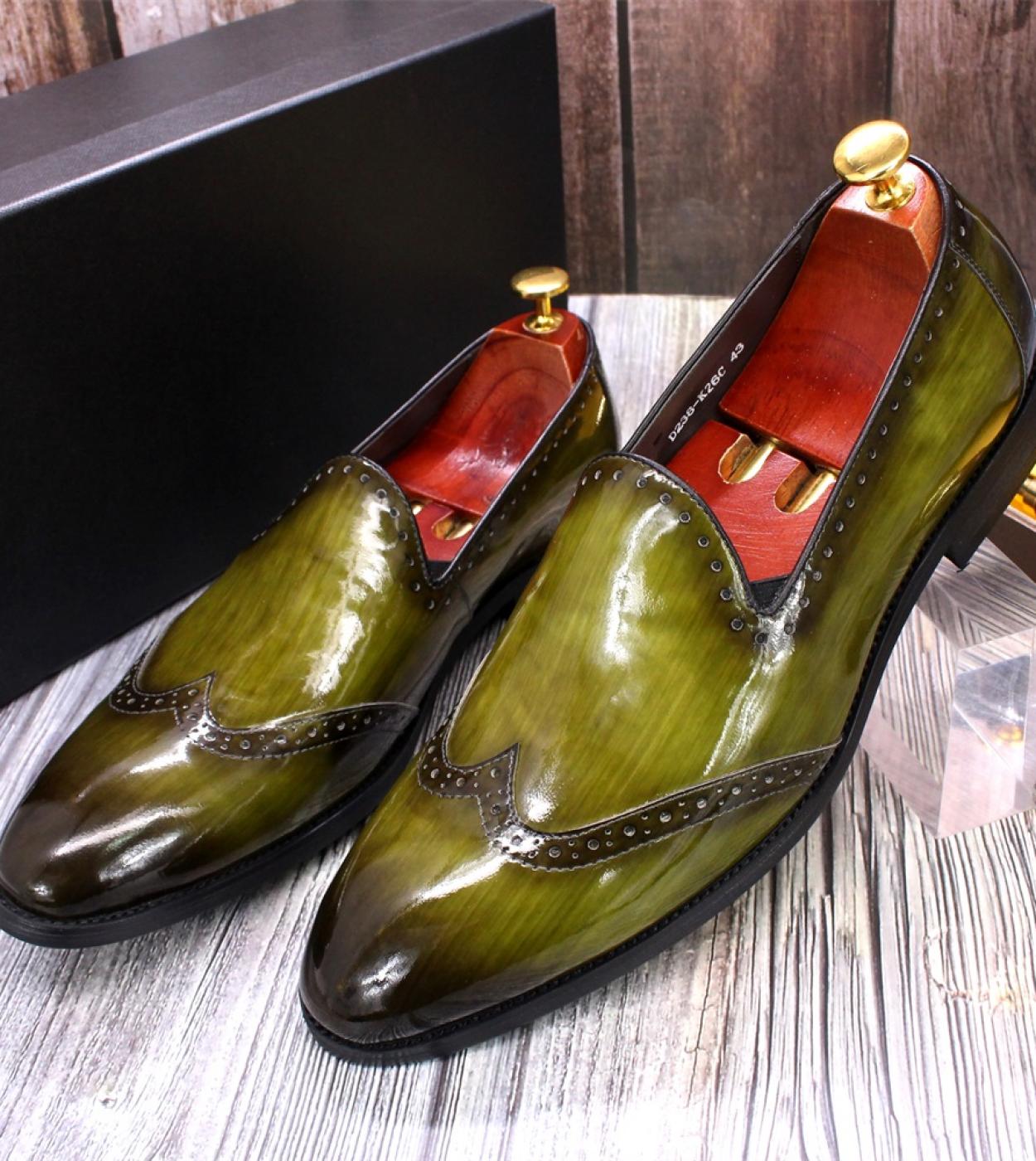 74 55 US Mocasines cl sicos de charol para hombre zapatos de
