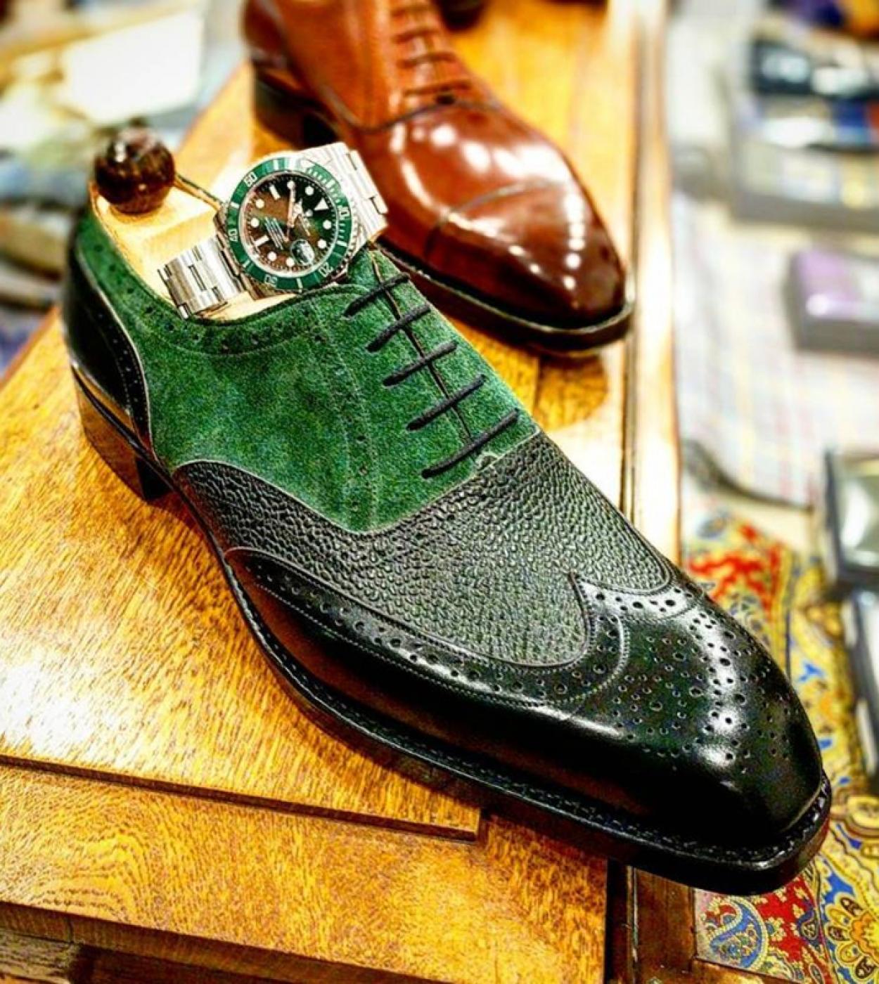 Scarpe eleganti verdi store