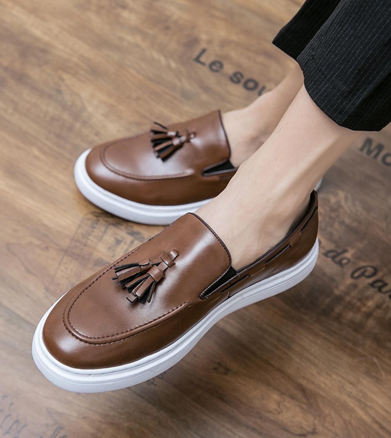 Mens Loafers Casual Shoes Lazy One Stirrup Mens Driving Walking Shoes Comfortable Mens Slippers Oxford Shoes