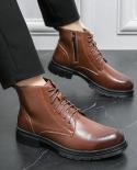 Boots Men Leather Vintage  Vintage Man Boots  Antiskid Boots  Mens Boots  Vintage  