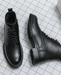 Boots Men Leather Vintage  Vintage Man Boots  Antiskid Boots  Mens Boots  Vintage  