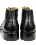 Mens Pointed Toe Dress Boots  Leather Dress Boots Men  Ankle Dress Boots Men  Luxury  