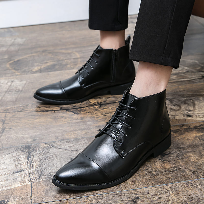 Botas de vestir hombre store negras