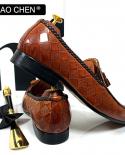 Brown Loafers Tassels Mens  Mens Brown Tassel Loafer Shoes  Luxury Brand Men  