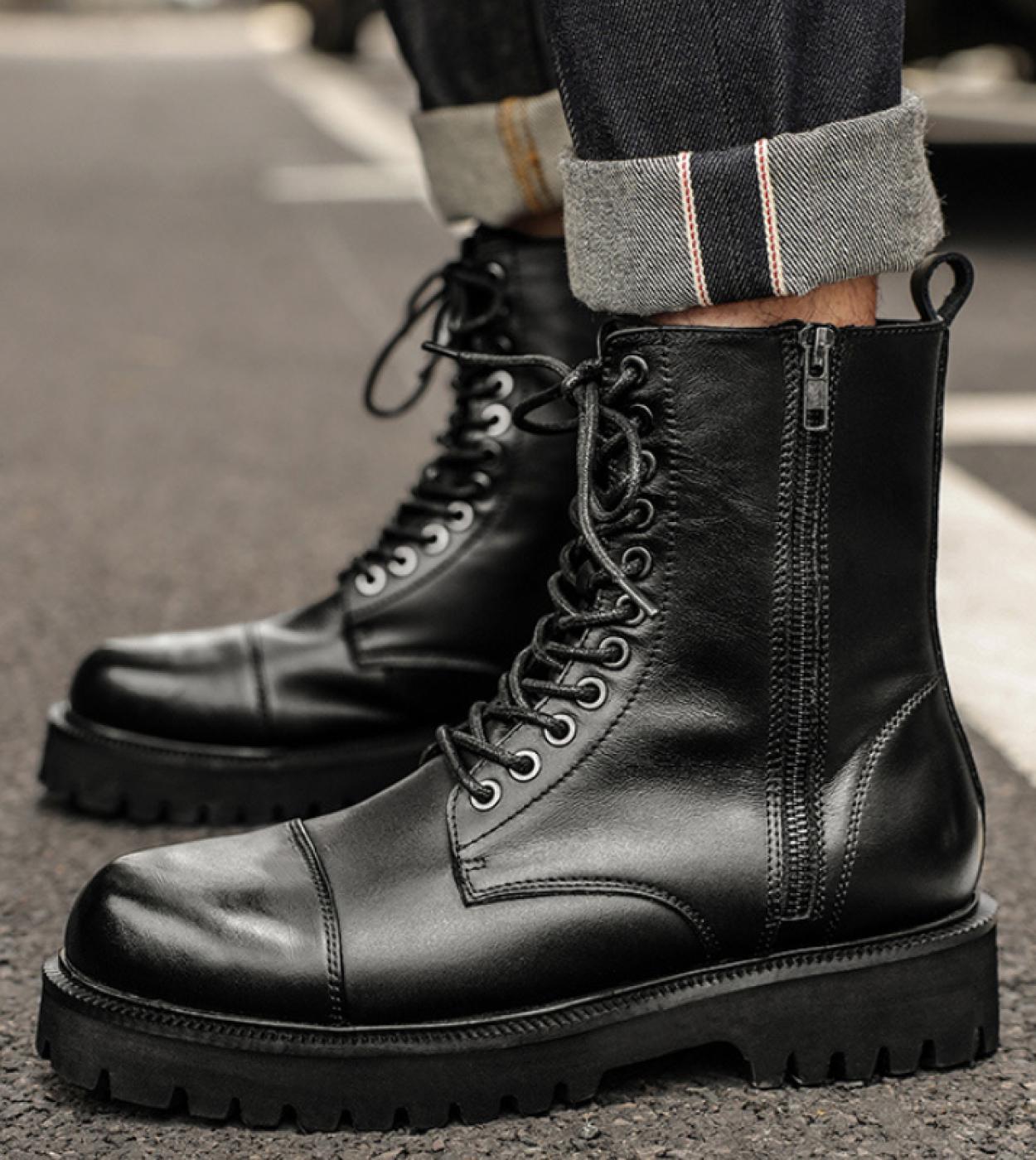 Botas deals hombre plataforma