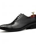 Mens Black Dress Shoes Luxury Genuine Leather Fashion Crocodile Pattern Patent Leather Wedding Oxfords Social Shoes Man 