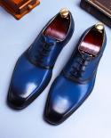 Oxford Shoes Men Genuine Leather Suit  Luxury Cow Leather Shoes Men Oxford  2023  