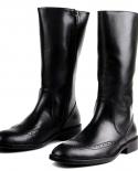 מגפי פלטפורמה נעלי צלסי long botines מגפי גברים 2023 מגפי פלטפורמה גברים