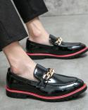 Italian Brand Classic Metal Button Mens Casual Loafers Driving Shoes Fashion Male Comfortable Flats Breathable Men Lazy