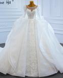 فساتين زفاف العرسان Serene Hill فستان سيرين هيل فاخر الخرز الأبيض الفاخر