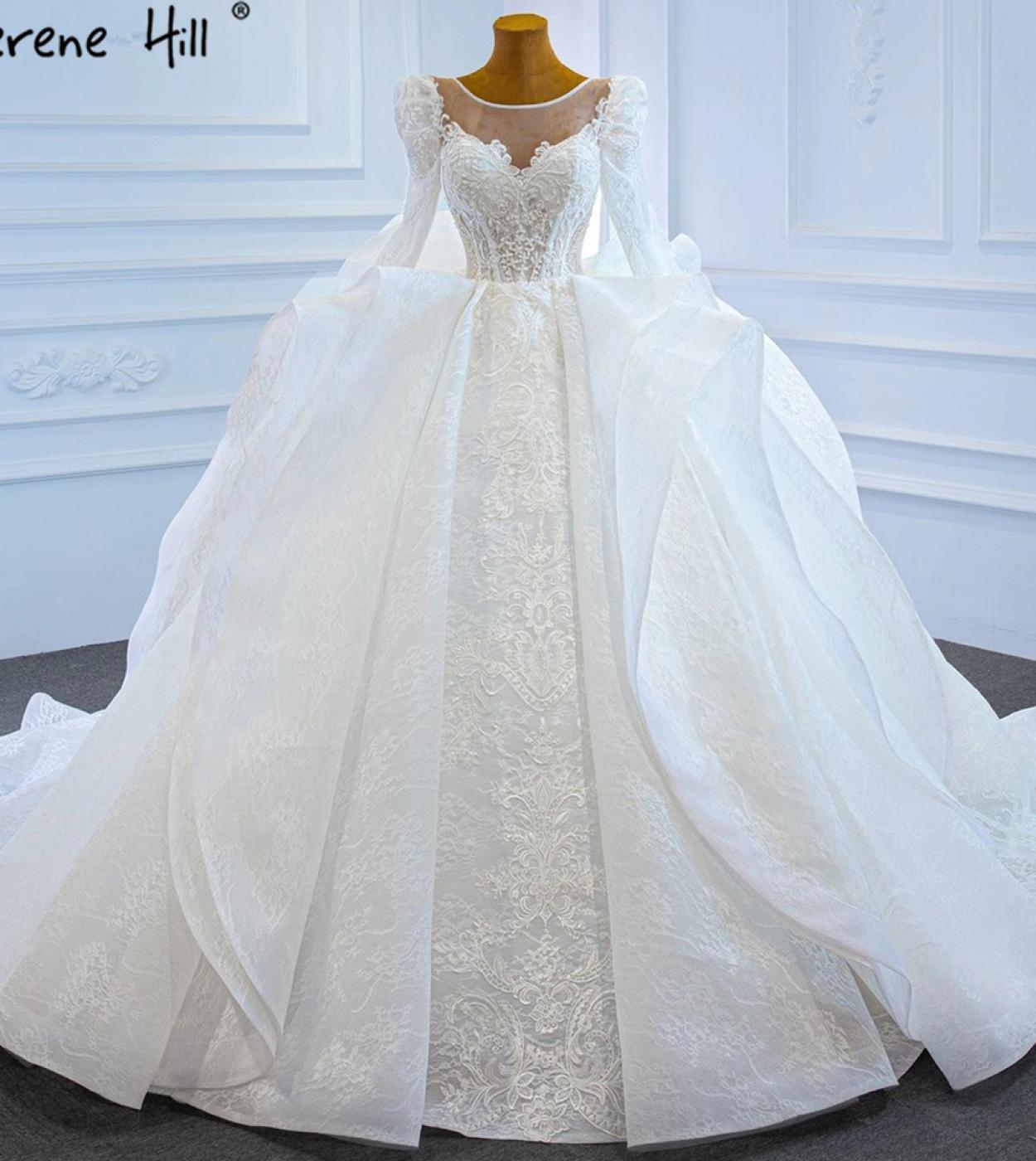 Robes de mariée Nuptiale Serene Hill Robe Serene Hill Luxe Perles Blanc Luxe