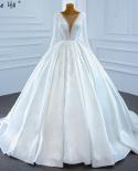 Robes de mariée mariée Serene Hill Serene Hill robe perles de luxe Satin blanc