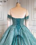 Serene Hill Mint Luxury Beaded Tassel Wedding Dresses 2022 Highend Lace Up Bridal Dress Hm67411 Custom Made  Wedding Dre