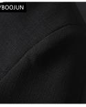 2022 diseñador de lujo otoño pasarela elegante manga larga doble botonadura bolsillo cinturón blanco y negro chaquetas  Pantalo