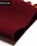 2022 Elegant High Quality Autumn Winter Red Knit Pants Set Women Turn Down Collar Long Sleeve Coat  Fashion Pants 2 Pie
