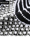 Dresses For Women 2022 Luxury Designer Autumn Runway Standup Collar Beading Lace Lantern Sleeve Black Short Velvet Mini 