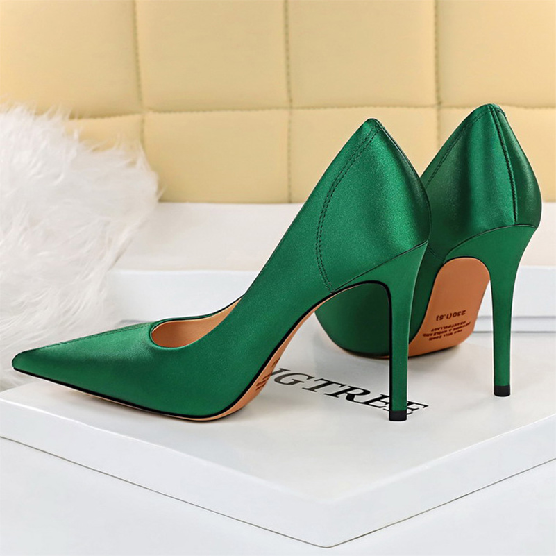 Zapatos hot sale verdes novia