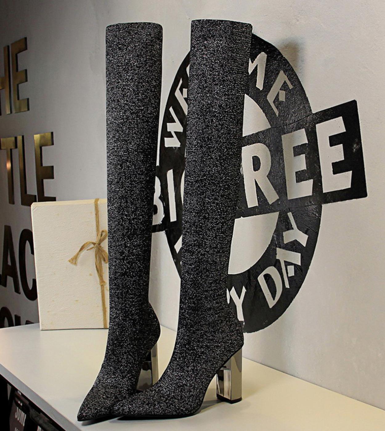 Botas on sale calcetin largas
