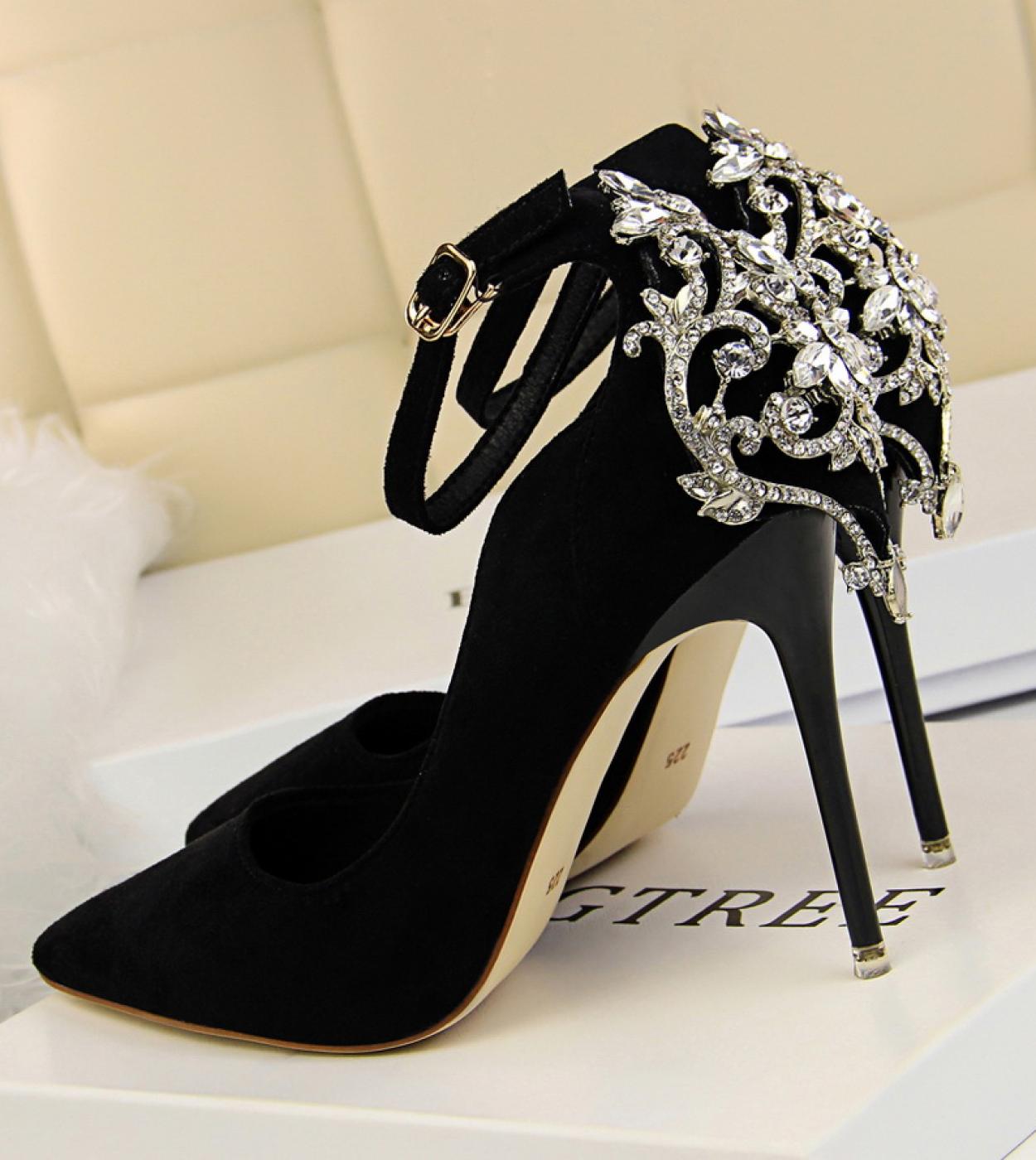 41 74 US Zapatos de tac n alto de 10 5 cm para mujer zapatos de