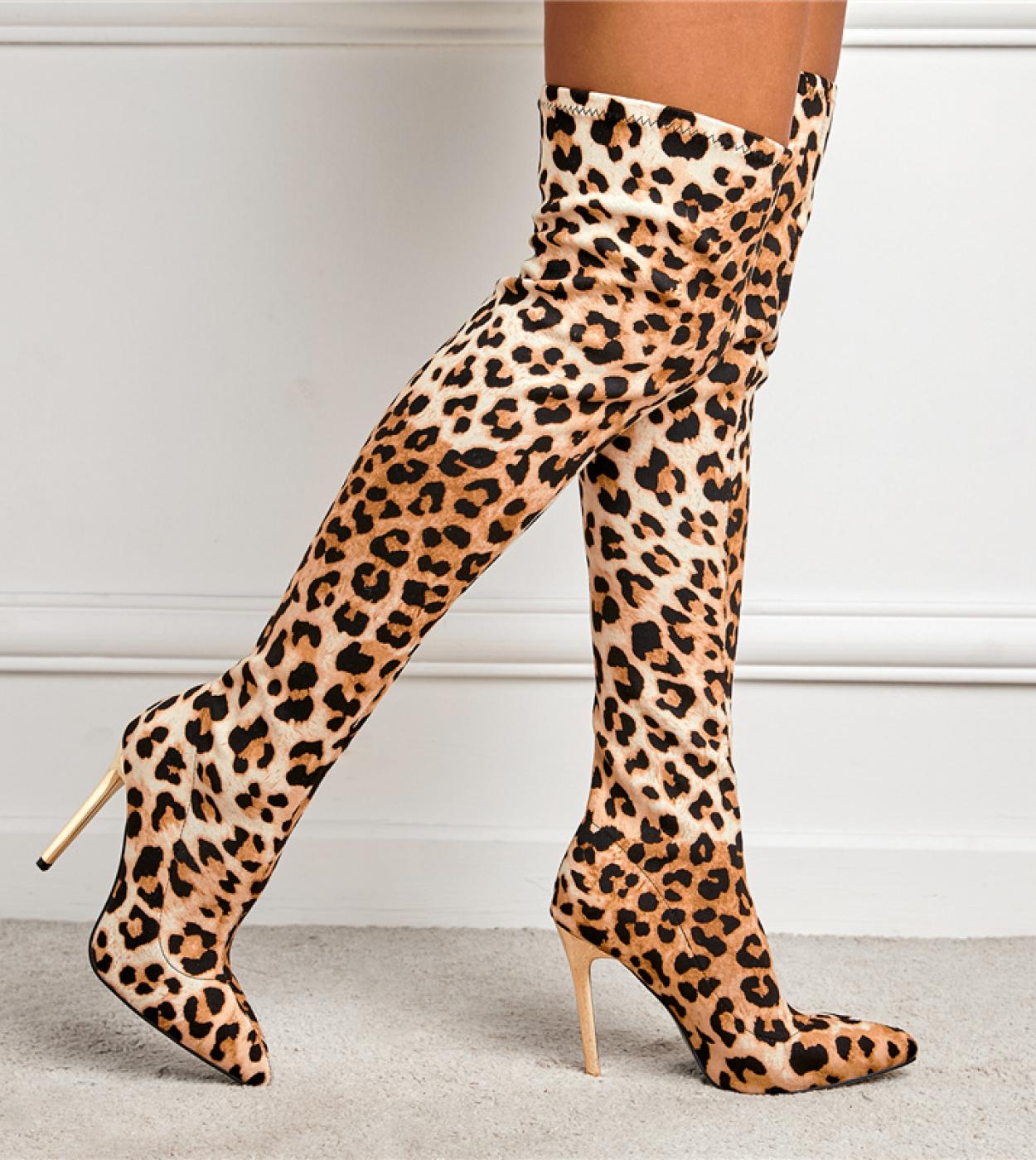 Stivali leopardati new arrivals