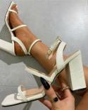 Women Summer 115cm High Heels Platform Gladiator Green Sandals Lady Ankle Strappy Party Basic Sandles Nightclub Party S
