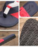 Big Size Men Slippers Summer Breathable Beach Leisure Shoes Slip On Mens Flip Flops Lightweight Soft Uni Slipper Zapatil