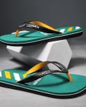 נעלי בית גברים קיץ חוף חיצוני כפכפים ירוקים נעלי גברים באיכות גבוהה