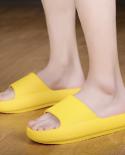 אופנה חדשה נעלי בית רכות צהוב לבית אמבטיה נעלי בית נעלי גברים מגלשות נעלי בית מזדמן חוף uni פלטפורמת החלקה