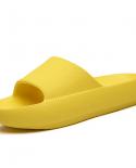 אופנה חדשה נעלי בית רכות צהוב לבית אמבטיה נעלי בית נעלי גברים מגלשות נעלי בית מזדמן חוף uni פלטפורמת החלקה