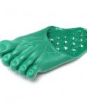 Summer Funny Slippers For Men Fashion Green Paw Flip Flops Men Animal Monster Designer Slipper Men Five Fingers Massage 