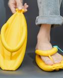 2023 Fashion Bananas Slippers Men Summer Massage Flip Flops Men Designer Casual Slides Men Non Slip Eva Beach Slippers O