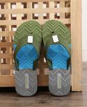 Summer Slippers Men Flip Flops Beach Sandals Non Slip Casual Flat Shoes  Slippers Indoor House Shoes For Men Outdoor Sli