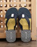 Summer Slippers Men Flip Flops Beach Sandals Non Slip Casual Flat Shoes  Slippers Indoor House Shoes For Men Outdoor Sli