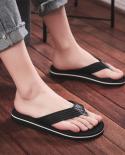 Summer Slippers Men Flip Flops Beach Sandals Nonslip Casual Flat Shoes Slippers Indoor House Shoes 2022 Slides Chanclas 