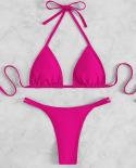 Blesskiss  Crystal Diamond String Bikini 2022 Womens Swimwear Micro Thong Bikini Set Swimsuit Bathing Suit Tback Beachw