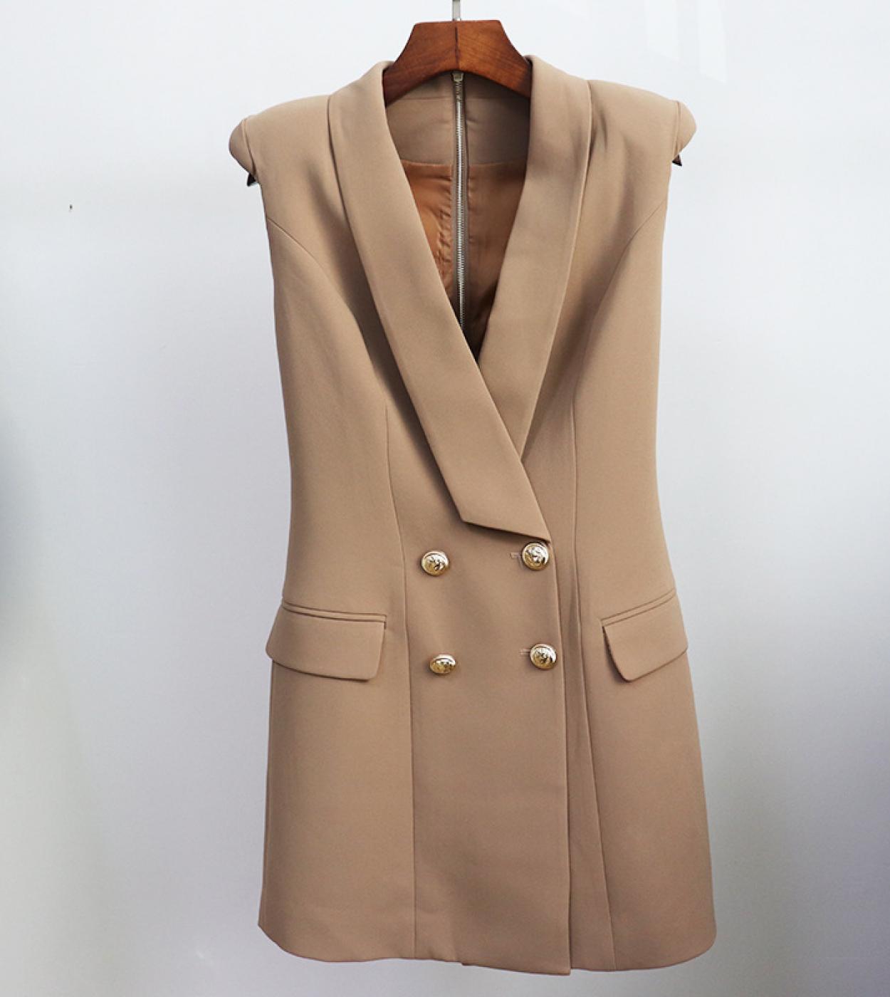 Robe blazer sans manche on sale