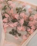 Conjunto de ropa interior Conjunto de sujetador transparente Conjunto de lencería con bordado floral Encaje Ropa interior con co